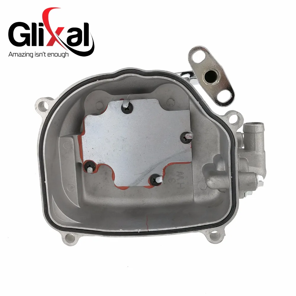 Glixal GY6 125cc 150cc EGR Valve Cam Cover, Cylinder Head Cover assy for 152QMI 157QMJ Chinese Scooter Moped ATV Go Kart Quad