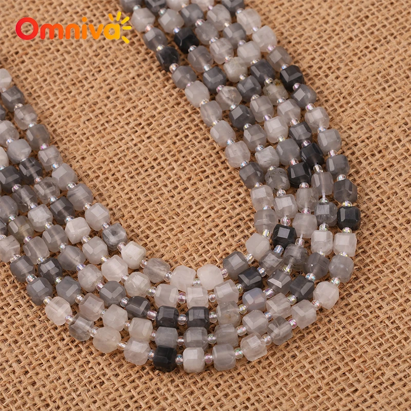 Natural stone Cloud Crystal Handmade Faceted beads DIY Woman Accessories charm Bracelets Gift For Making 15'' Wholesale 6/8/10MM