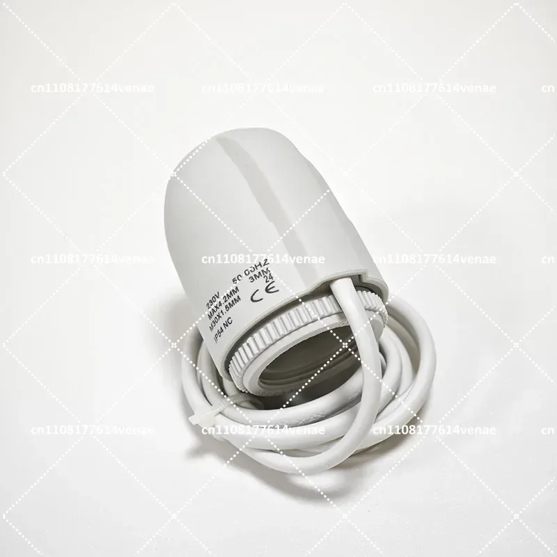 24V 230V M28x1.5 Electric Thermal Actuator for Underfloor Heating Thermostat Normally Open Close Valve