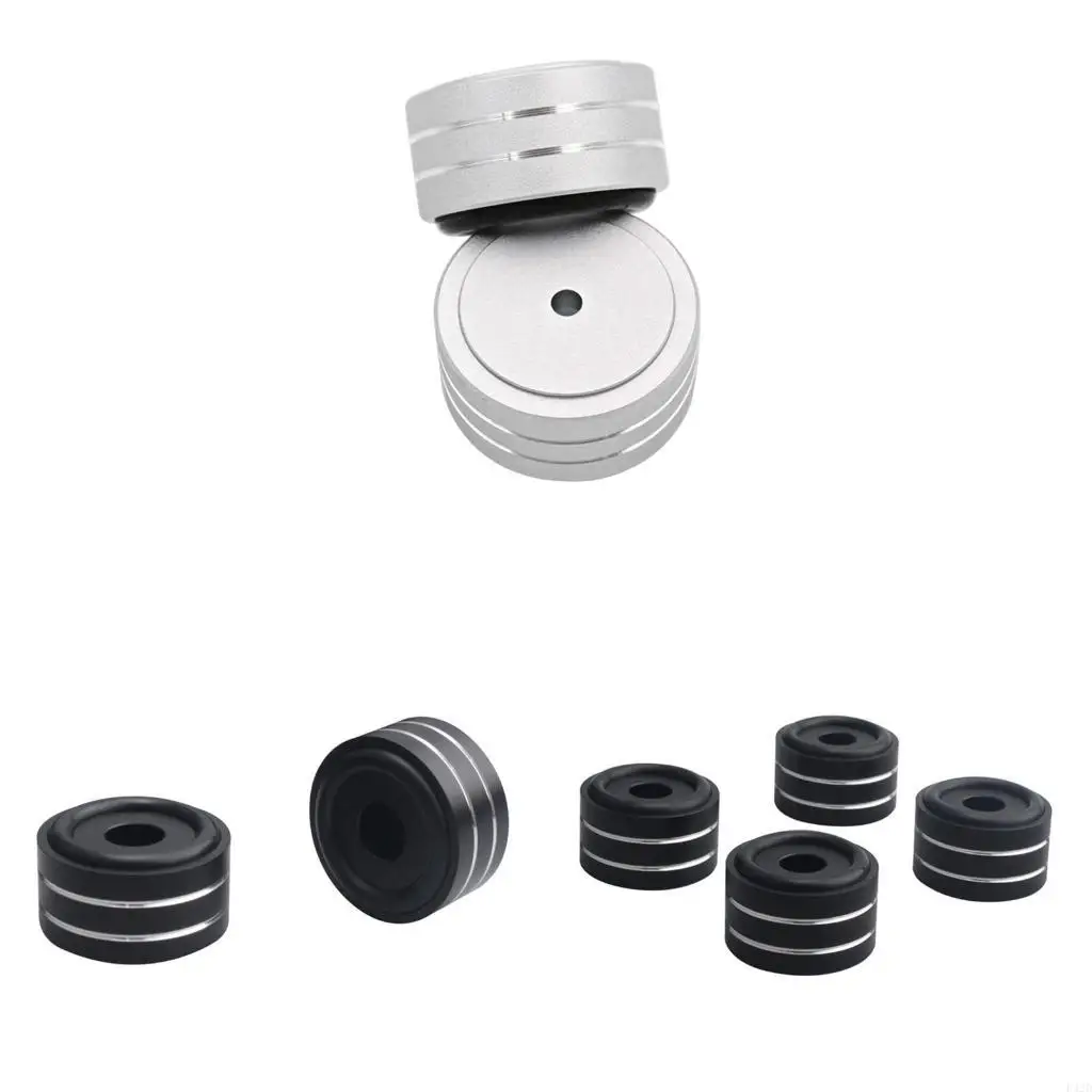 

F42D 4Pieces Speaker Stands Foot Pads Spikes Damping Pads Shock Absorptions