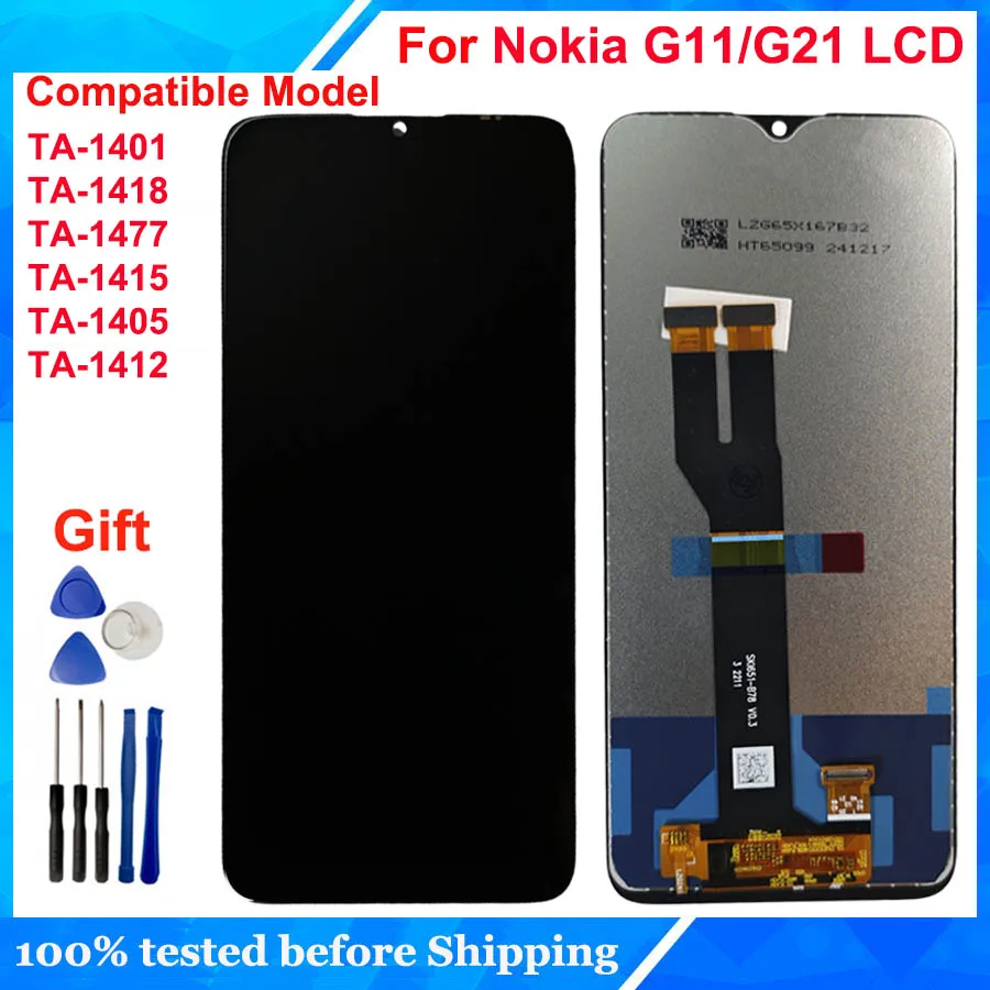 pop-ta-1401-ta-1418-ta-1477-ta-1415-lcd-panel-display-touch-screen-digitizer-assembly-for-nokia-g11-g21-phone-accessory-replacem