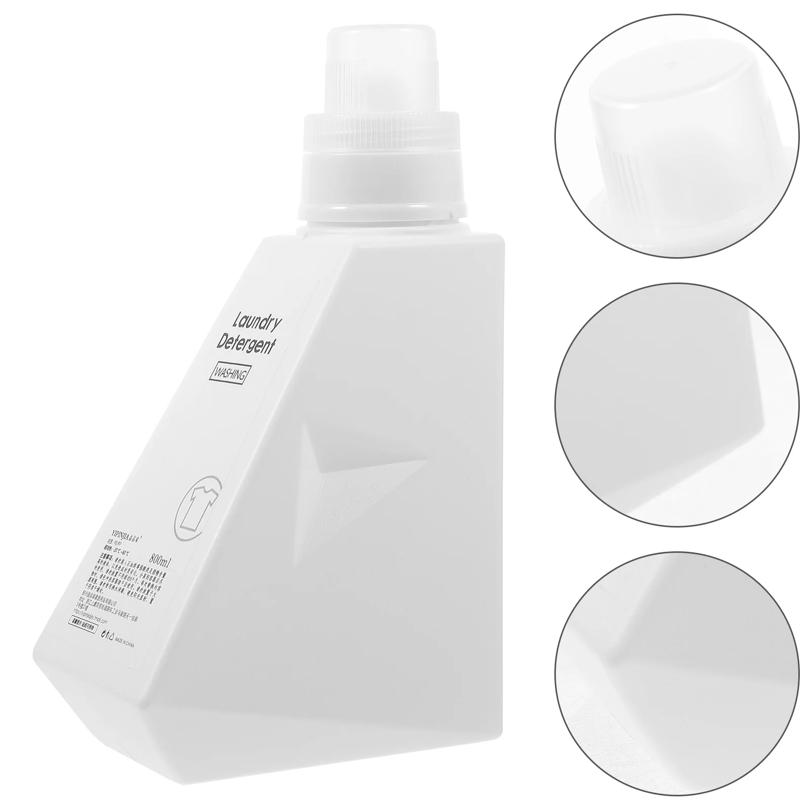 

800Ml Laundry Detergent Bottles Refillable Portable Soap Containers Travel Shampoo Storage Leak-Proof Replacement Shower Gel