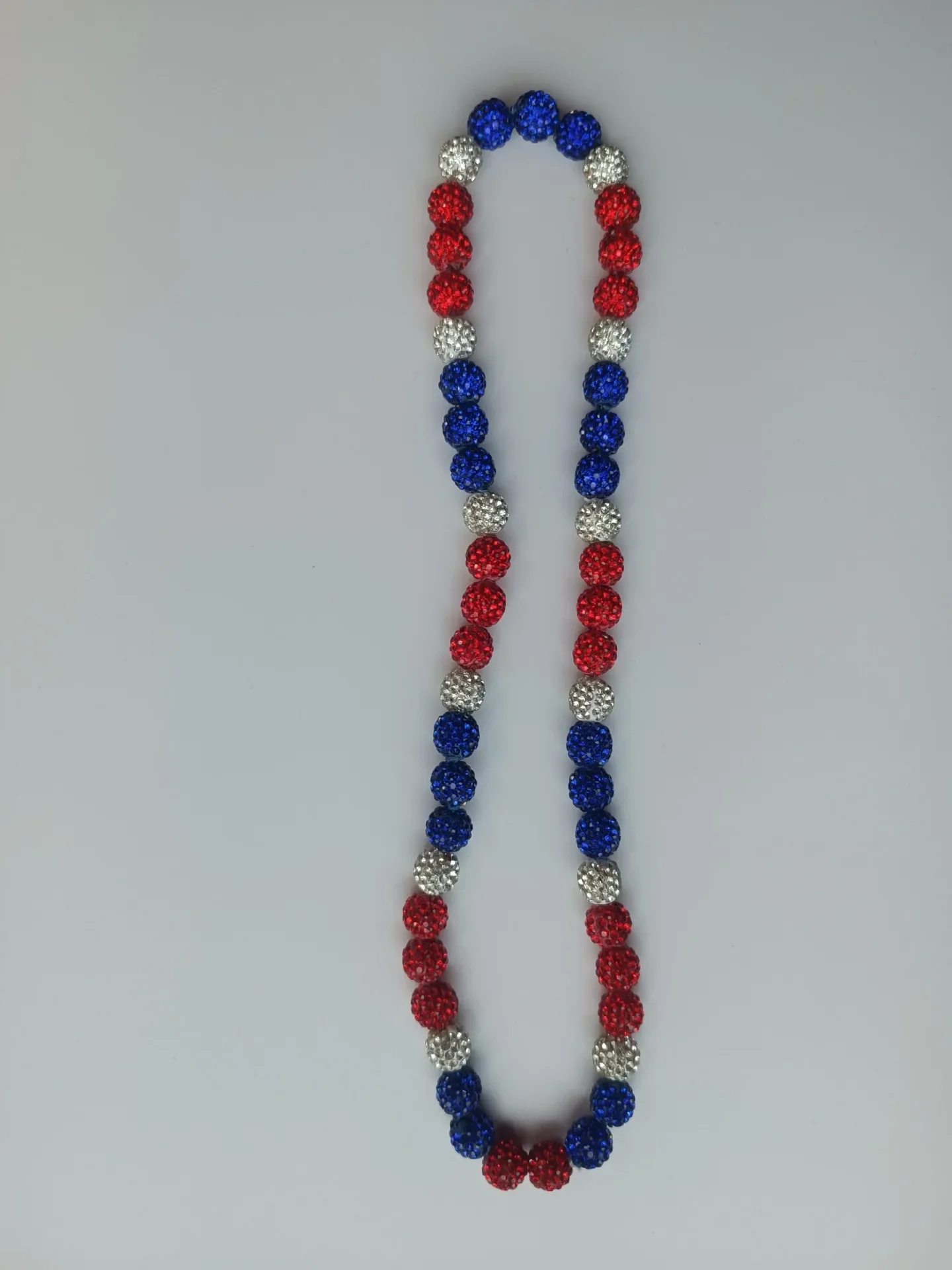1pcs Baseball Necklace for Men Bling Baseball Necklace Rhinestone Ball Beaded fg53w baseball Players Lovers Inspired Jewelry n3