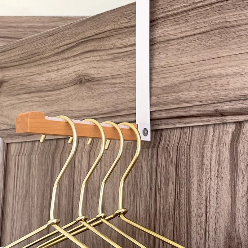 

A75P-2 Pack Over Door Drying Rack, Foldable Over Door Hanger For Living Room, Bedroom, Bathroom - Portable & Versatile