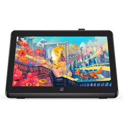 XPPen Artist 22 Plus Graphics Tablet Monitor 22 inch Screen 16K Pen Pressure Levels Pen Tablet Display 130% sRGB for Windows Mac