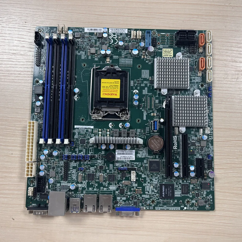 Supermicro X11SSL-CF Motherboard Supports Intel Xeon Processor E3-1200 v6/v5 Intel 7th/6th Gen Core i3 Series DDR4 2400MHz ATX