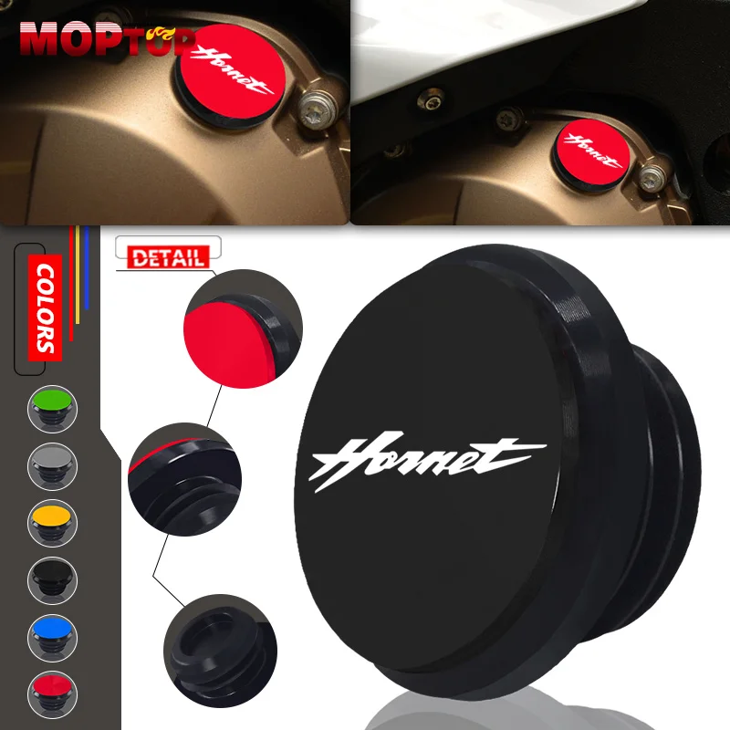 

For Honda Hornet 600 900 CB600F HORNET 2007-2012 Motorcycle Accessories Engine Oil Filler Plug Cap Engine Oil Filter Cover Screw