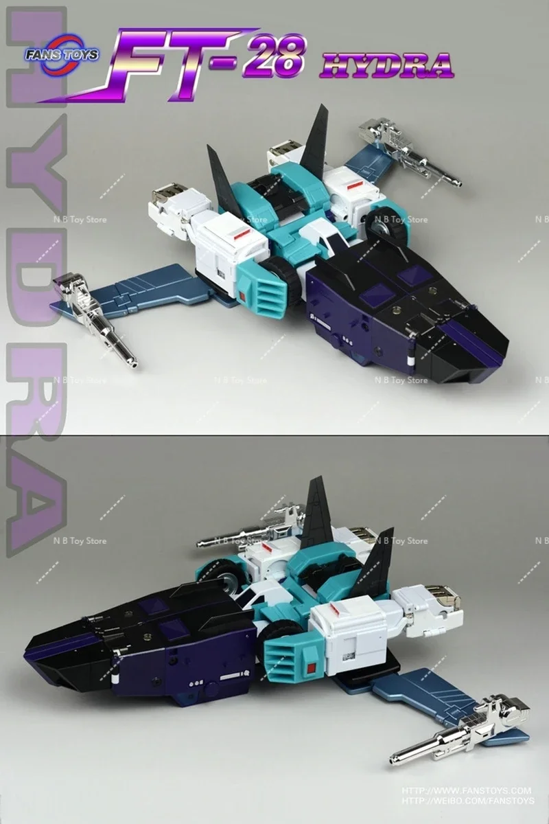 Trasformazione FansToys FT-28 FT28 Hydra SIXSHOT Parti in lega Action Figure Giocattoli con scatola