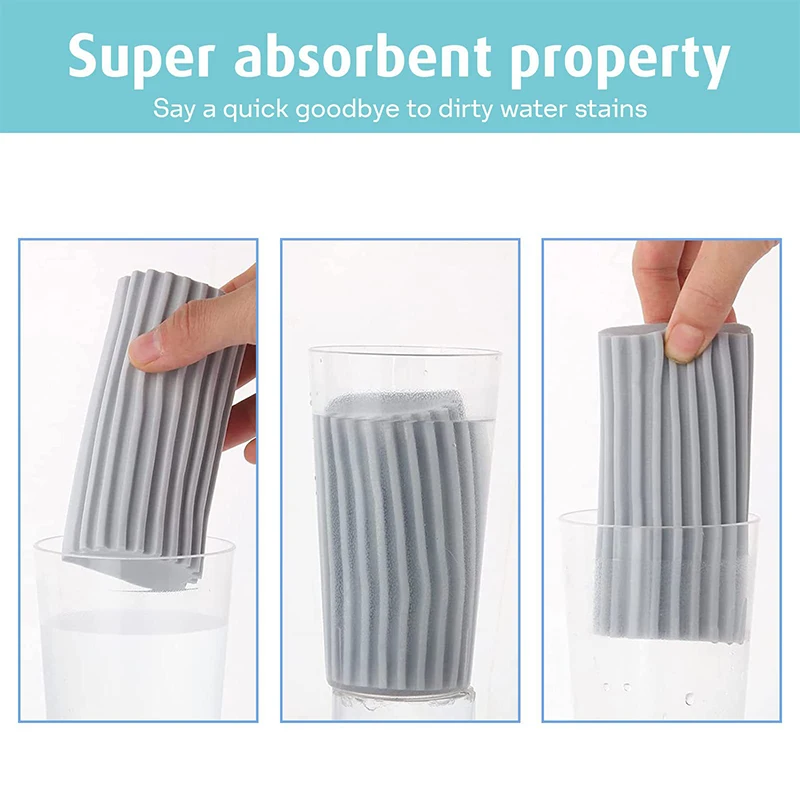 Gąbka czyszcząca Przenośna szczotka do czyszczenia motocykli i samochodów Gąbka do czyszczenia wilgoci Narzędzia do czyszczenia listew przypodłogowych