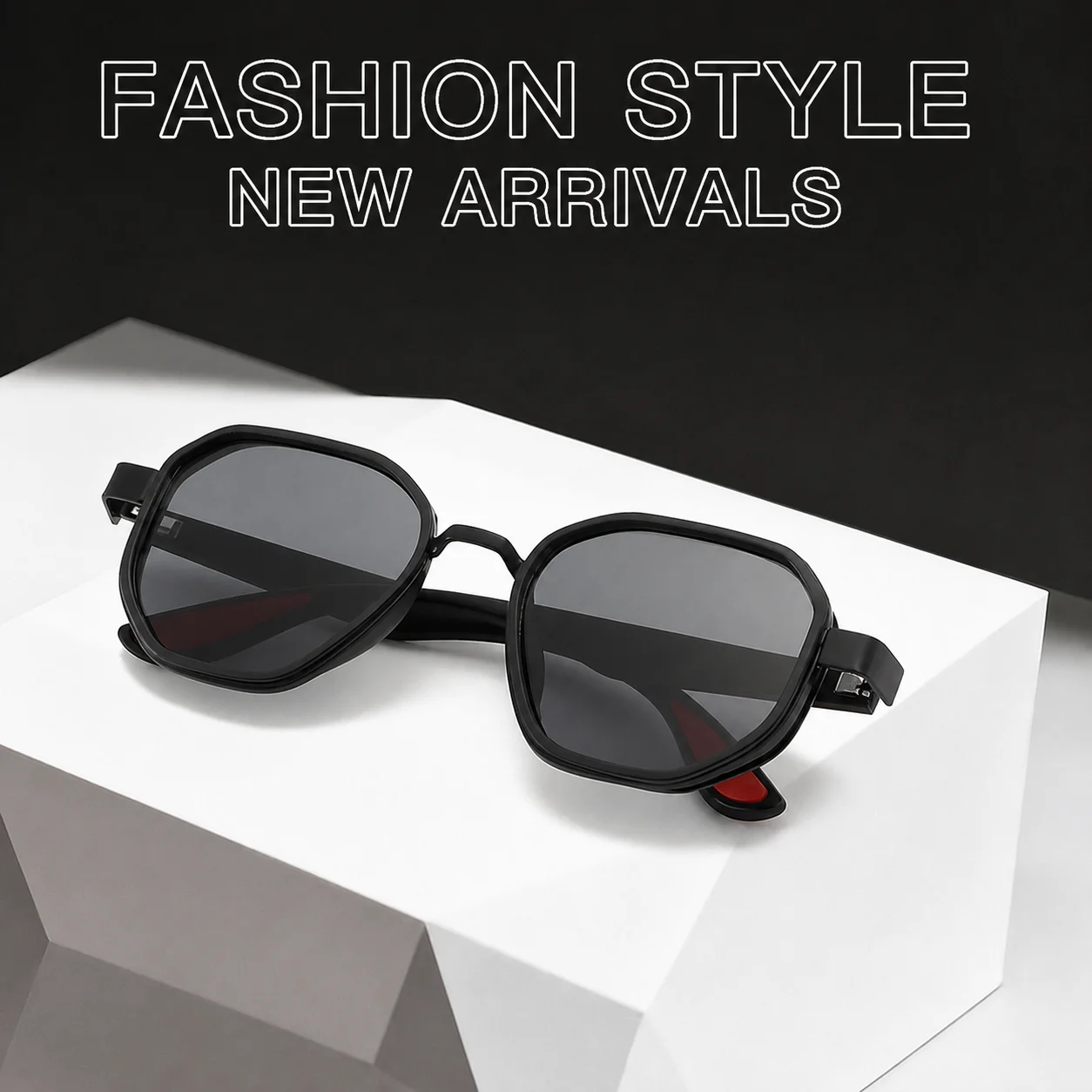 Retro Steam Punk Style Unisex Sunglasses Alloy Plastic Frame PC Lens UV400  Fashion Eyewear