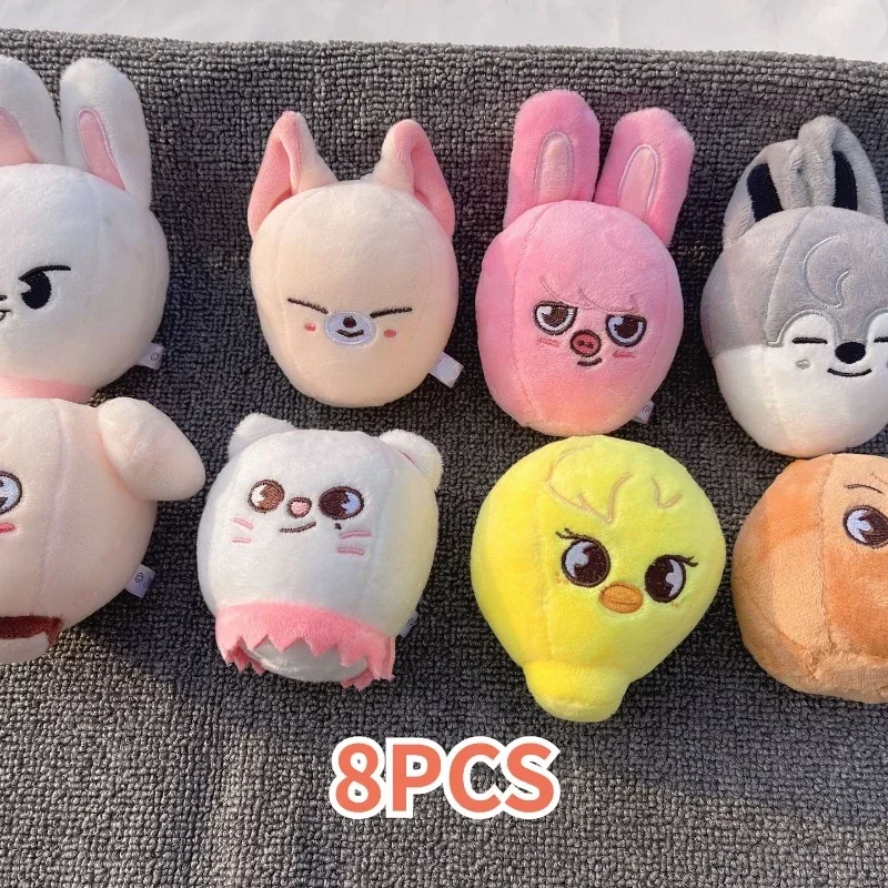 Kpop Skzoo giocattoli di peluche Giappone Fan Meeting Kawaii Cartoon Animal Peluche Portachiavi Bang Chan LeeKnow ChangBin HyunJin Felix Regali