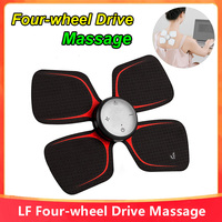 Original LF Four-wheel Drive Massage Magic Sticker Smart Electric Massager Stimulator Body Relax Muscle Work with Mijia App