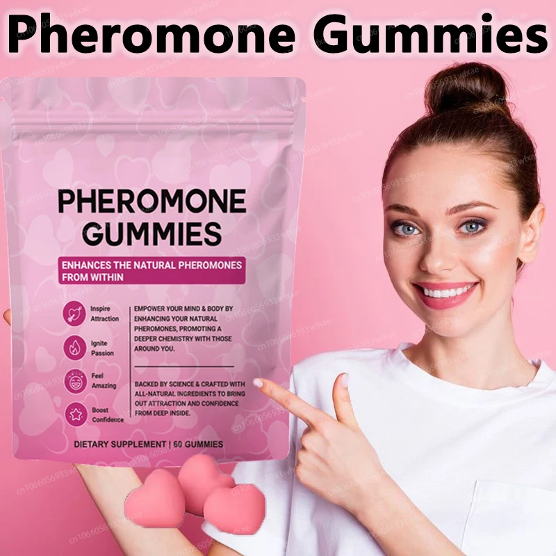 

Pheromone Gummies Balance Mood Supplement Boost Confidence for Women Gummies