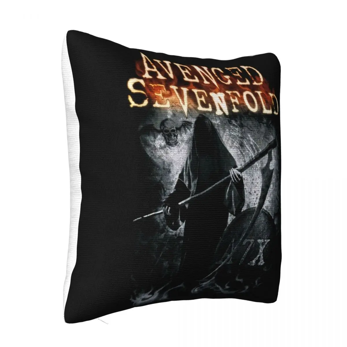 New Nwt Retain Seven Times A7X Grim Reaper Mens Big Size Heavy Metal Swag Rap Pillow Case