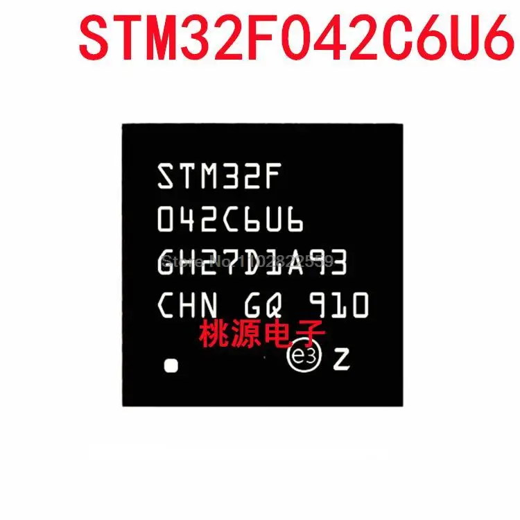 

1-10PCS STM32F042C6U6 QFPN-48