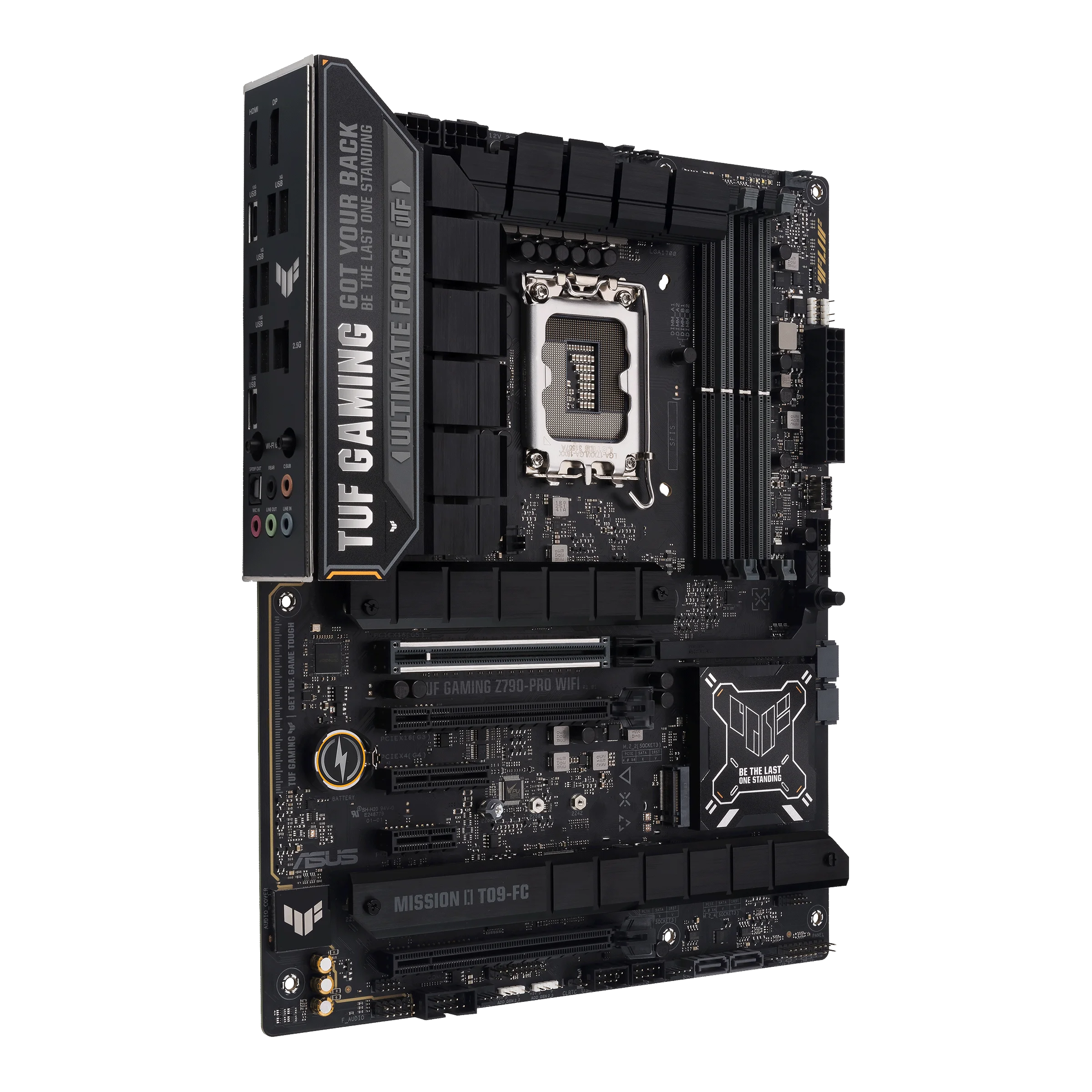 TUF GAMING Z790 PRO WIFI LGA1700 ATX Desktop Gaming Motherboard Intel DDR5 M.2 PCIe5.0 NVMe SSD Aura Sync RGB Lighting