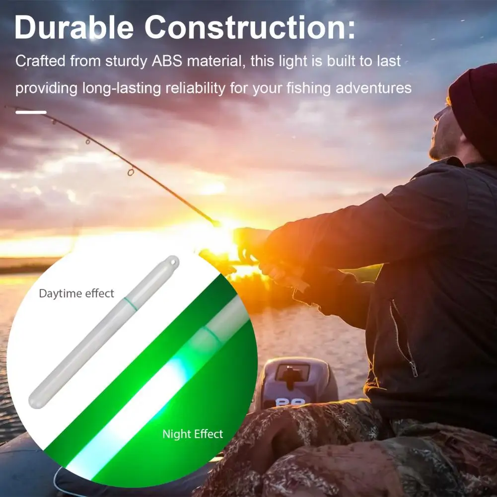 Fish Luring Light Fish Gathering Light Colorful Led Fish Lamp for Sea Fishing Waterproof Mini Glow Stick Light Submersible