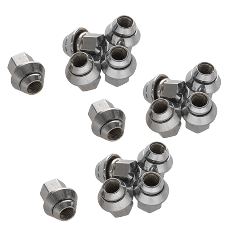 15Pcs M12 X 1.5 19Mm Hex For Ford Wheel Open Nuts Fiesta Focus Ka Mondeo C-Max