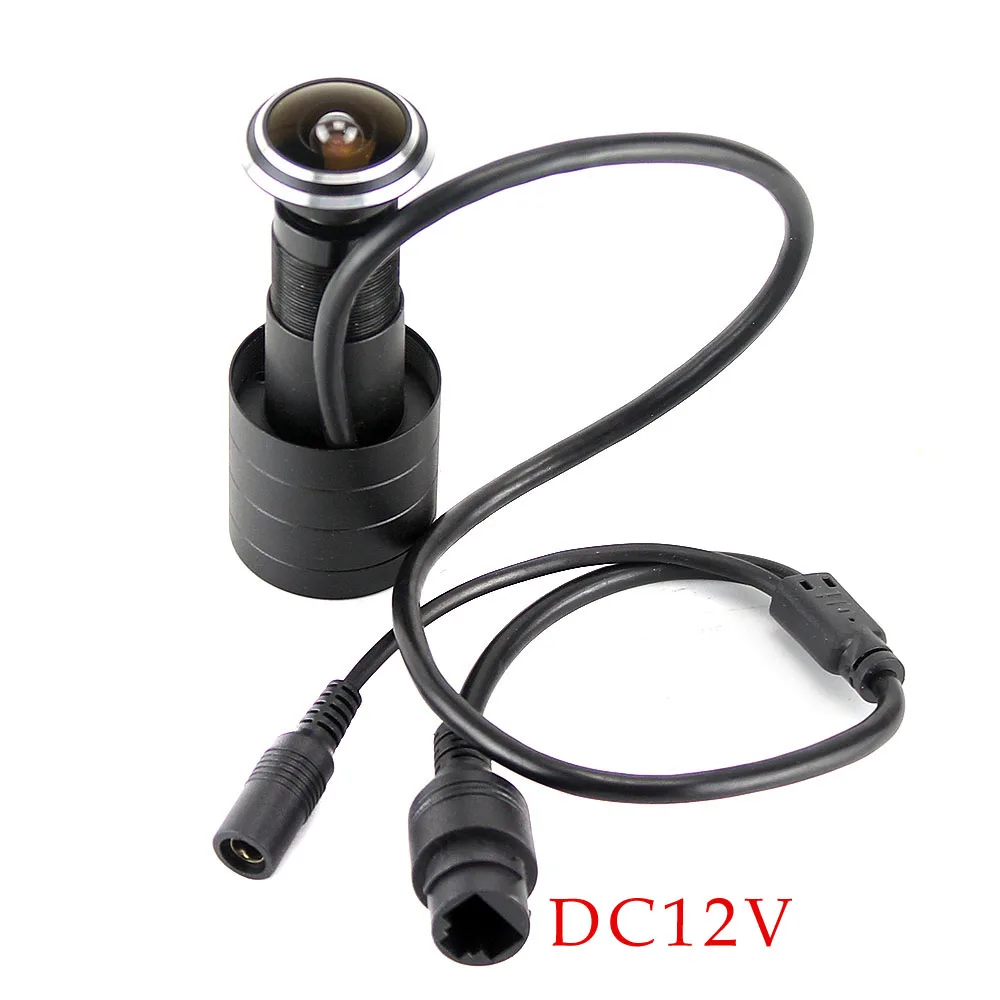 SUFCO ONVIF 2K 4MP réseau filaire porte oeil IP POE caméra 170 degrés Fisheye vidéo-oeil large sécurité à domicile Surveillance porte caméra