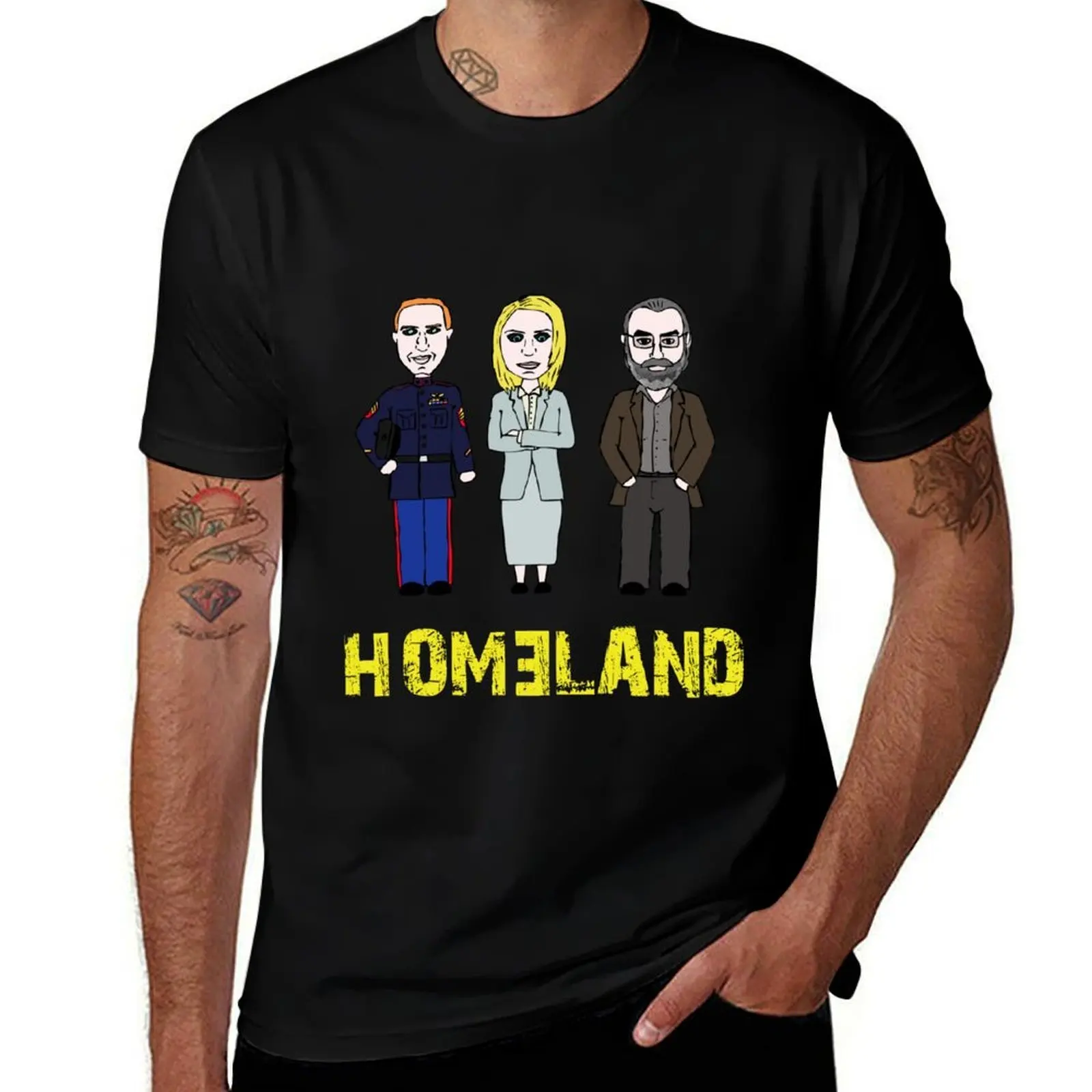 

Homeland! T-Shirt Plus Size All Match Tee Shirt