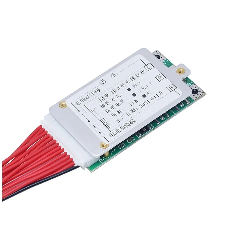 【HOT A69Z!】For 18650 Battery Packs Compatible 13S 15A 48V Li-Ion BMS Protection Board Integrated PCB Design