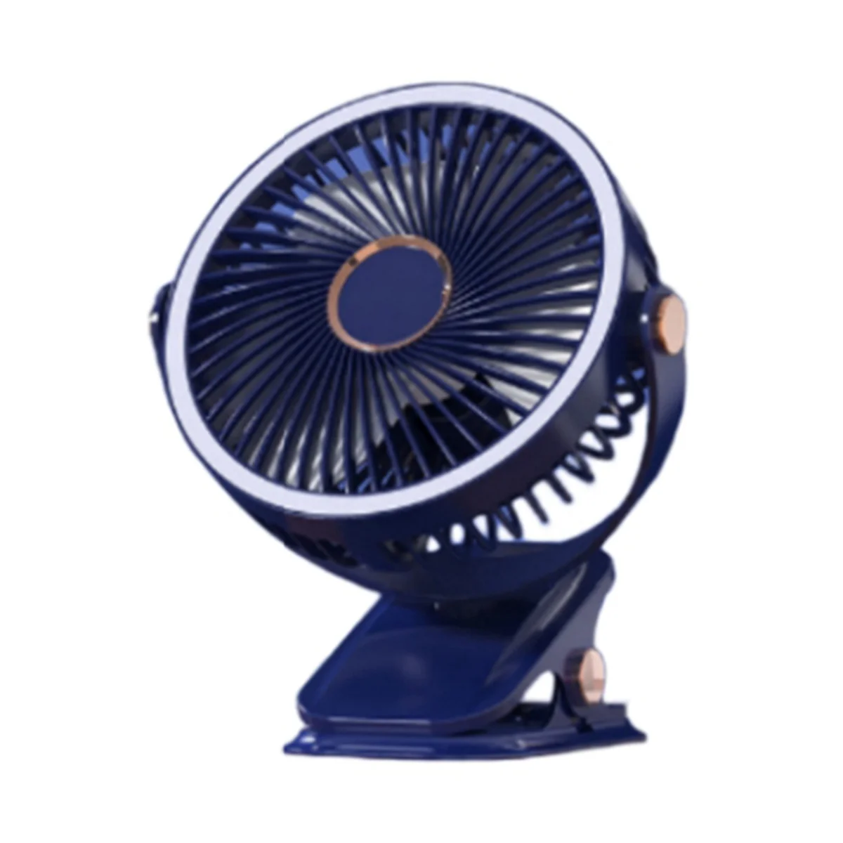 

A35T-USB перезаряжаемый вентилятор для общежития, портативный мини-настольный вентилятор с зажимом, вращение на 360 градусов, регулируемый вентилятор со светодиодной подсветкой C