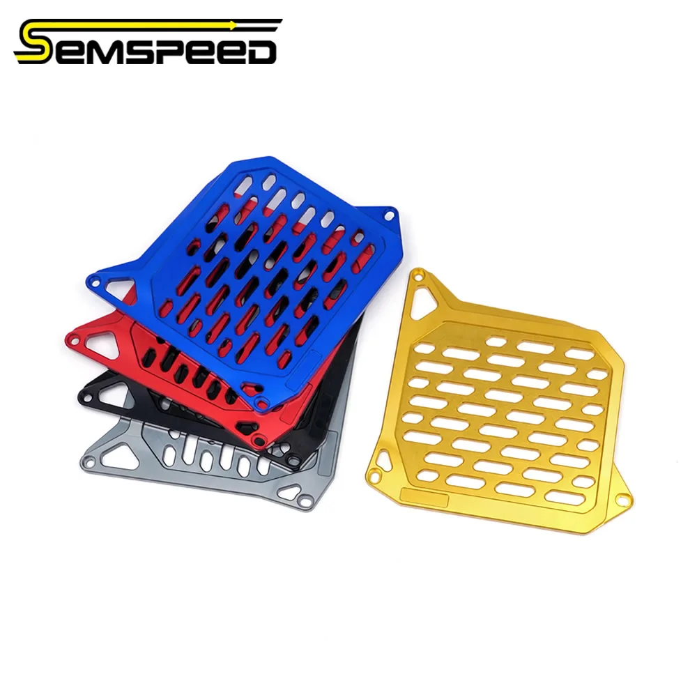 SEMSPEED Motorrad CNC Aluminium Kühlergrill für Yamaha NMAX NVX 125 155 160 V2 V3 Standard 2021-2026 – Detail 9