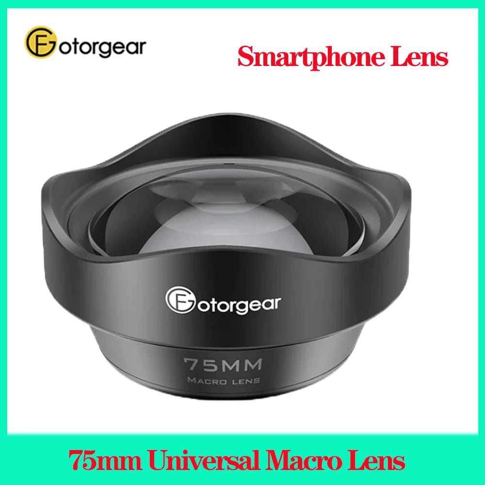 

Fotorgear 75mm Universal Macro Lens For Xiaomi Smartphone Insect Flower and Grass Shooting