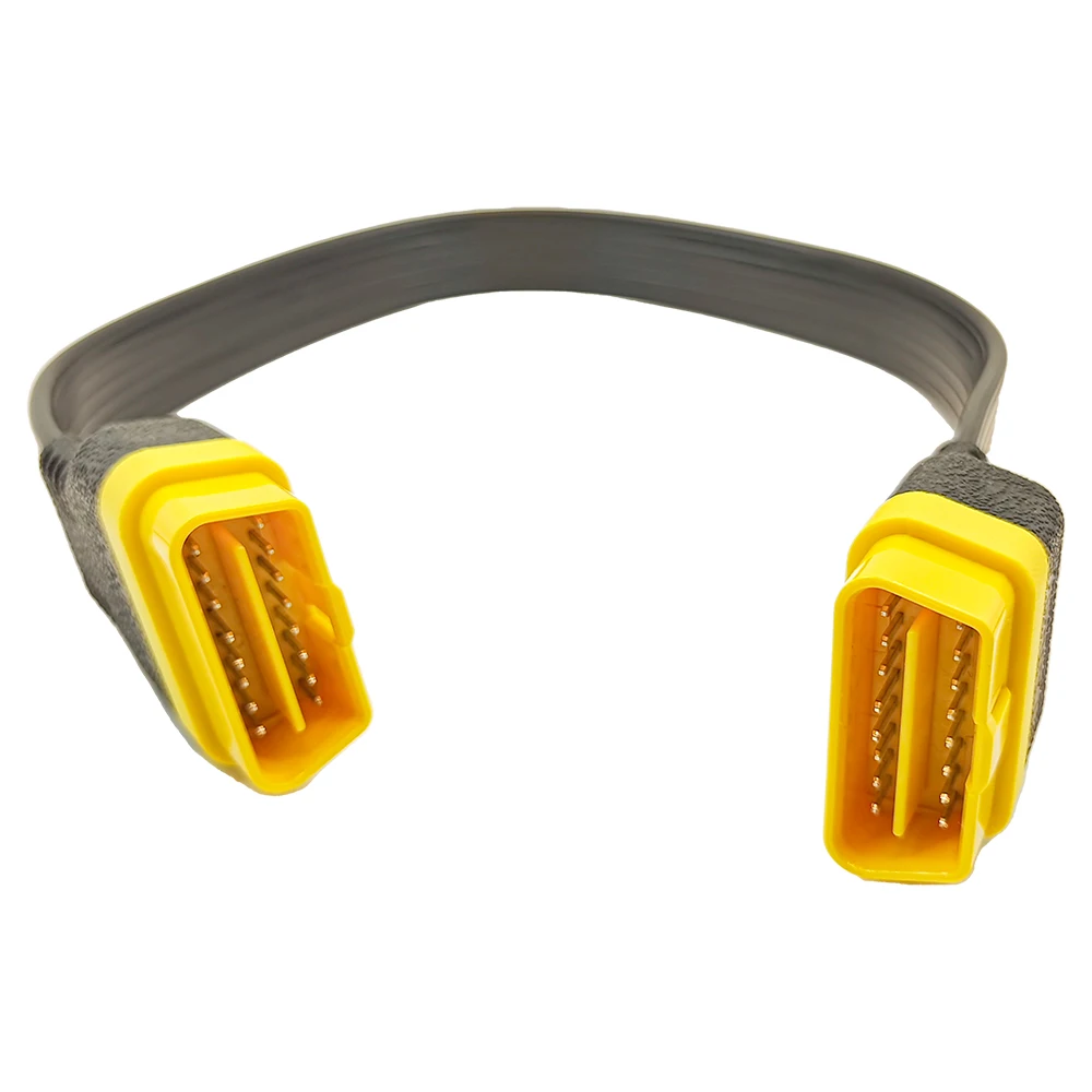 OBD2 Extension Cable Car obd2 16Pin Male to Male 60cm OBD II Extension Connector OBD 2 Adapter