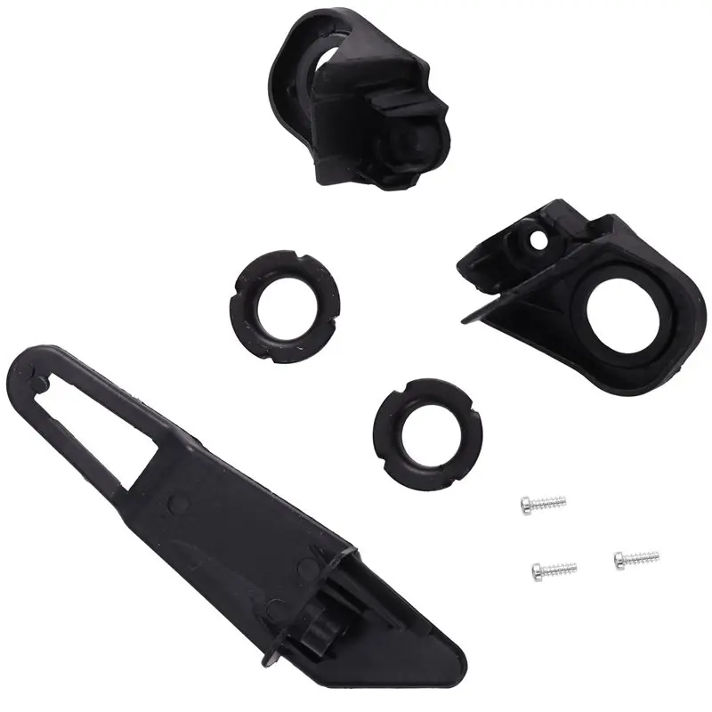 A82M-Car Headlight Repair Kit For Touareg 2011-2014 Includes Black Plastic Bracket Left Foot Lamp Claw 7P0998225