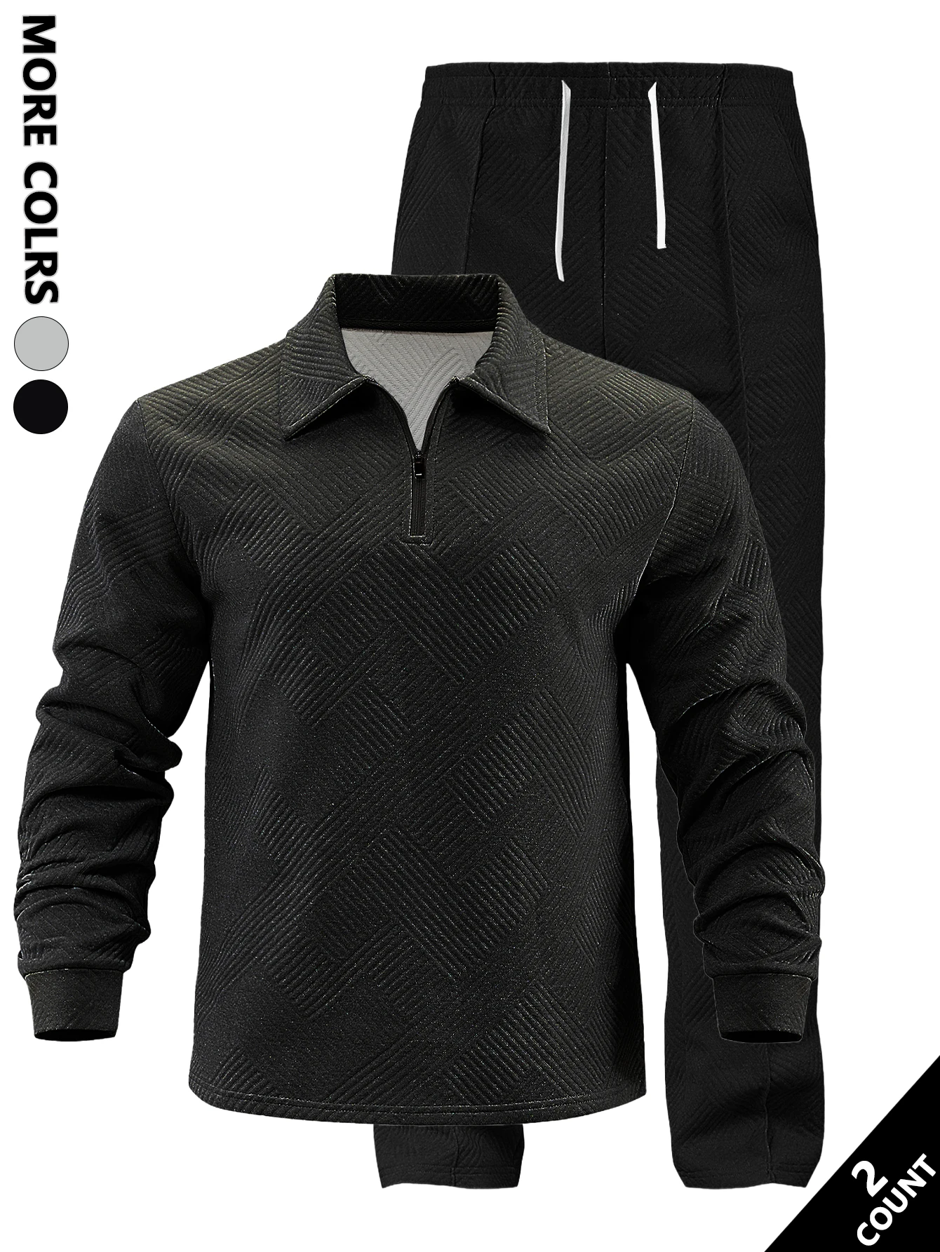 

Мужской удобный жаккардовый костюм, хлопчатобумажная ткань, приятная для кожи и дышащая, комплект из двух предметов: топ + брюки, подходит для повседневного ношения дома или на выход