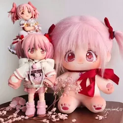 20cm Puella Magi Madoka Magica Plush Toys Cotton Doll Anime Stuffed Customization Figure Toy Collection Kids Girl Birthday Gifts