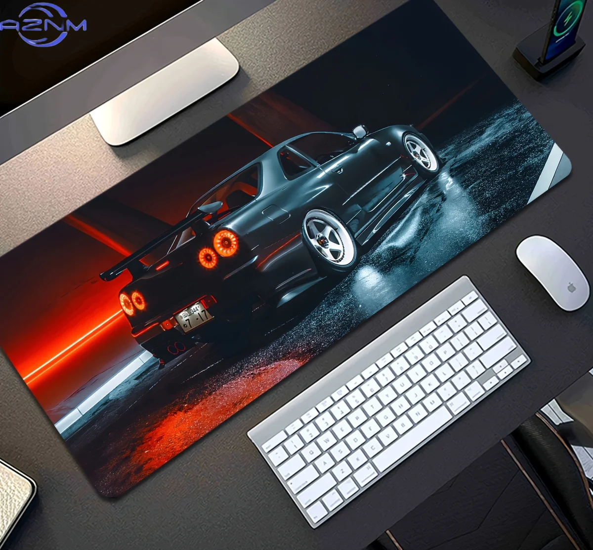 Stylish Car Design Mouse Pad Large Anti-Slip Rubber Desk Pads Extended Gaming Mousepad Gamer Soft Office Keyboard Mat Table Mats