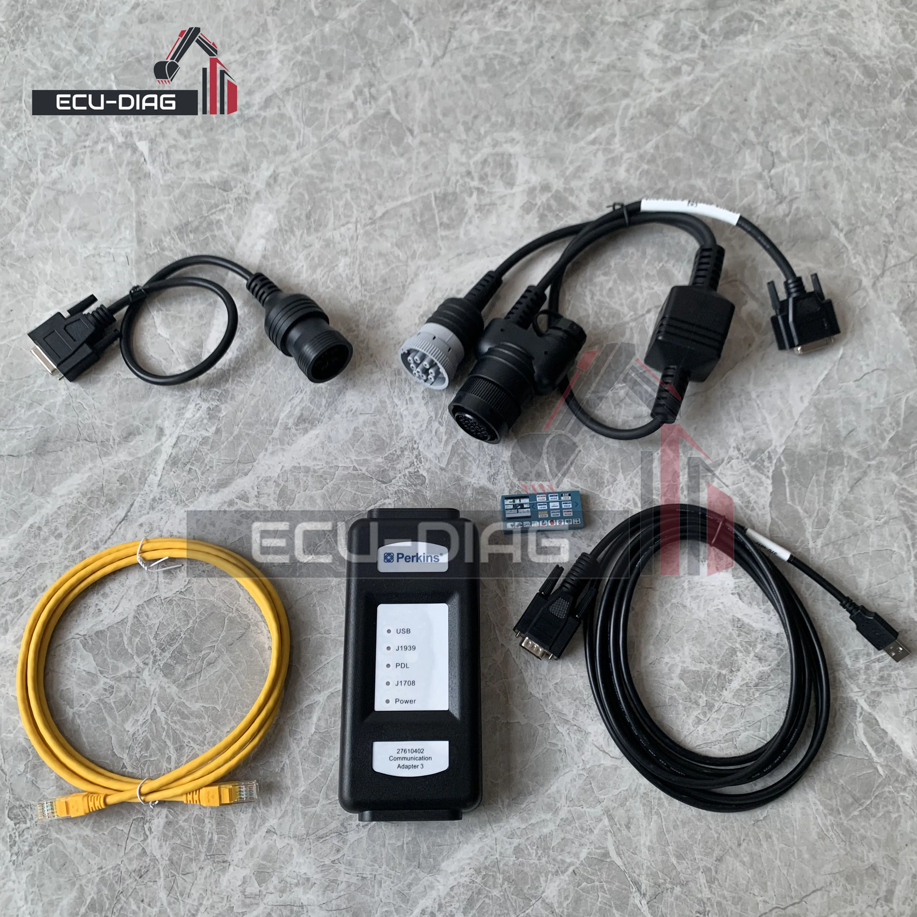 

Программное обеспечение Ethernet 2021B для адаптера связи Perkins 3 EST 27610402 27610401 Диагностический инструмент тестер двигателя грузовика лодка