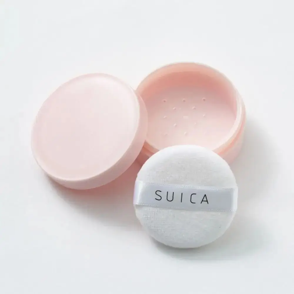 1Pcs Puff Powder Subpackage Empty Loose Powder Jars White Cap with Sifter Dispersion Powder Box Macaron Mini Cosmetics Container