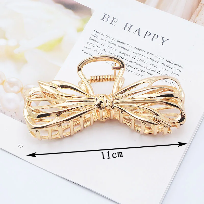 2023 Selling Multiple Styles Fashion Alloy Geometric Large Exquisite Hairpin Barrettes for Women Girl Accessories Headwear