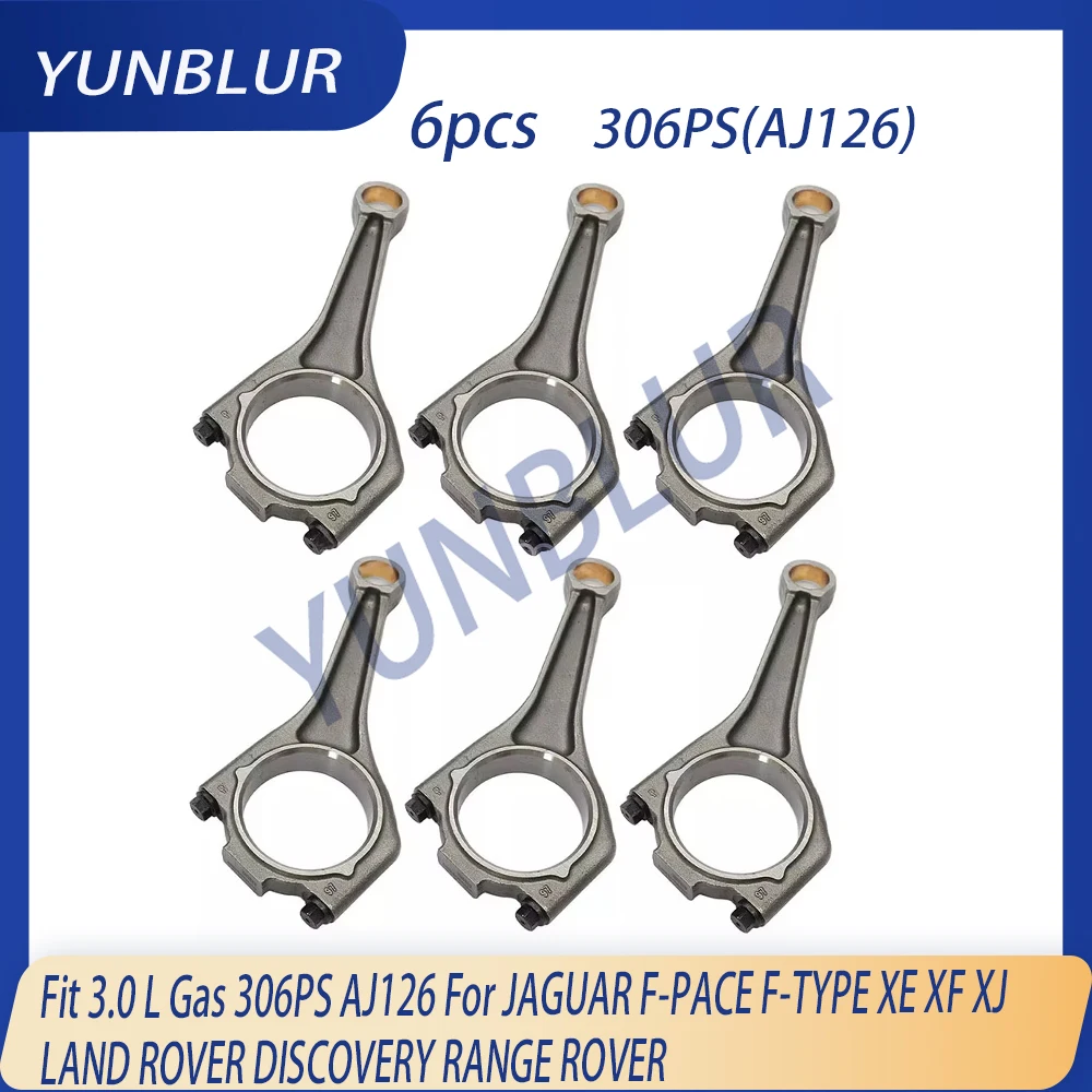 

Engine Parts Connecting Rod Kit Fit 3.0 L Gas 306PS AJ126 For JAGUAR F-PACE F-TYPE XE XF XJ LAND ROVER DISCOVERY RANGE ROVER