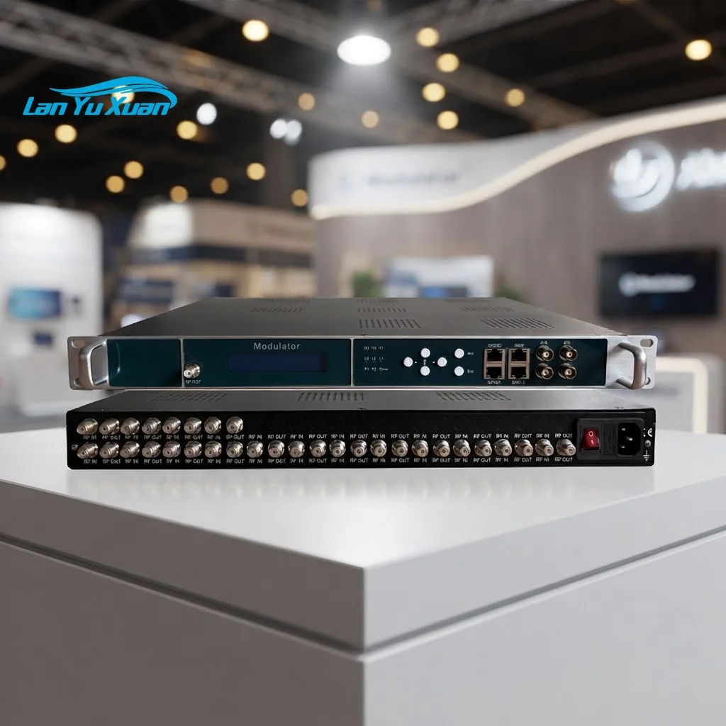 flexible encoding modulating board combination h.264 hd rf Ip to RF Encoder Modulator