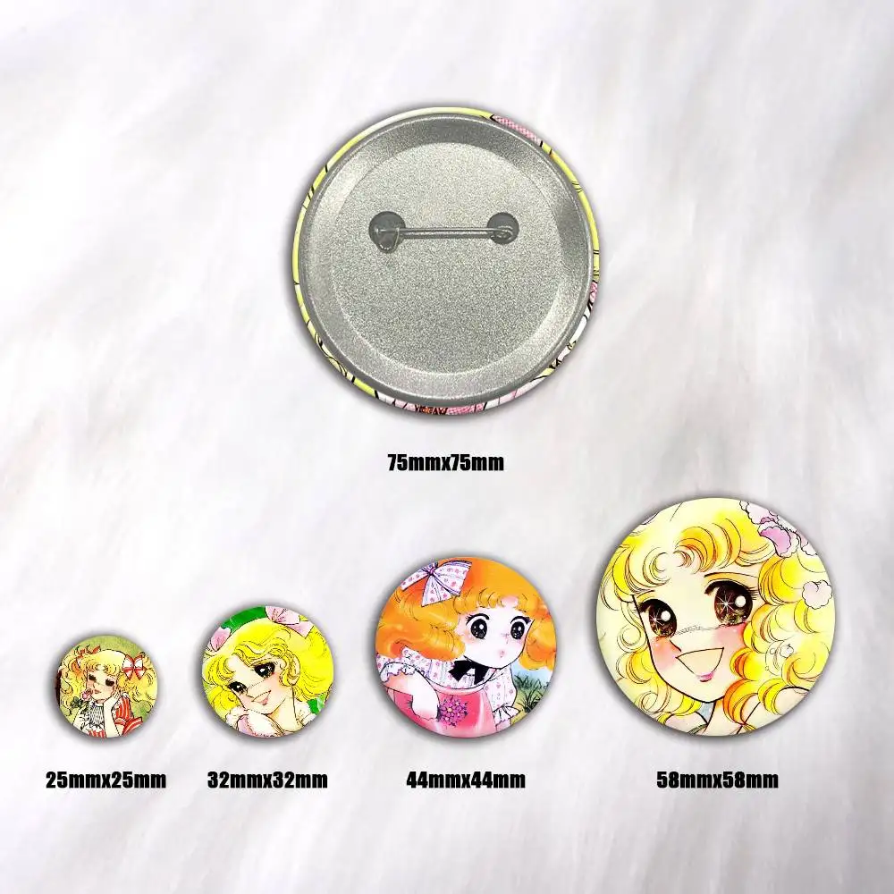 A-C-Candy C-Candy Art Badges Button Round Creative Pin Brooch Badge Bag Decor Accessories Fans Collect Friends Gifts