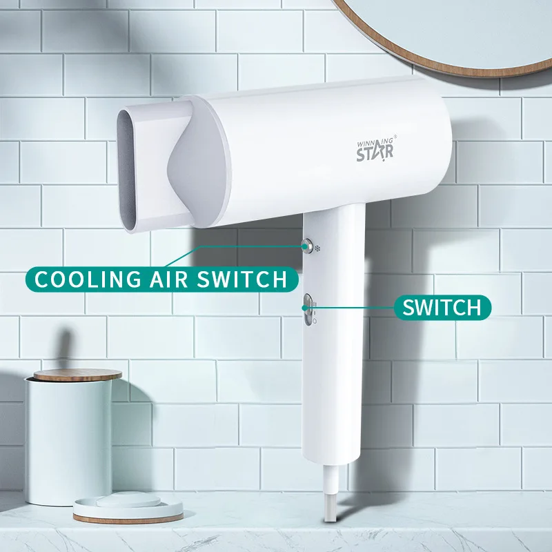 صالون النجوم الفائز الاحترافي عالي السرعة ​ ​ مجفف شعر احترافي صغير الحجم ومزود بمحرك الرياح