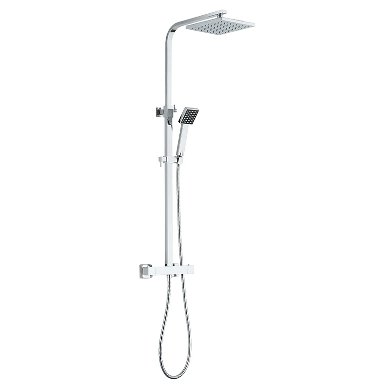 

！@Modern Design Luxury Bathroom Whitening Good Quality Rain Wall Mounted Shower Sets Solid Brass Hotel Bath Wall Shower