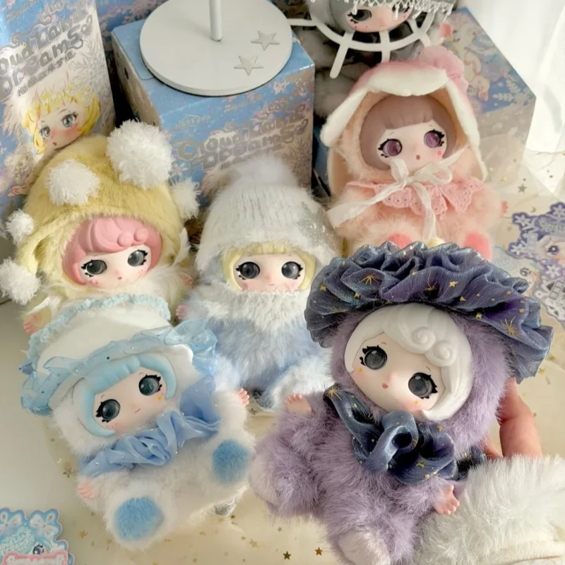 

100% Оригинальная коллекционная фигурка Youli Hug Cloud Dream Series Blind Box: Милая игрушка-украшение, модная кукла для девочек, подарок на день рождения