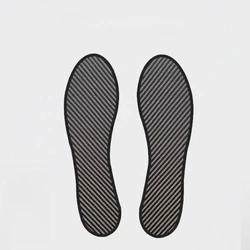 Carbon Insole Quality New 1 Pair 0.8mm 1mm 1.2mm Thickness Fiber Sports Insole Male Shoe-pad Female Rigid Shoe Insert for Sports