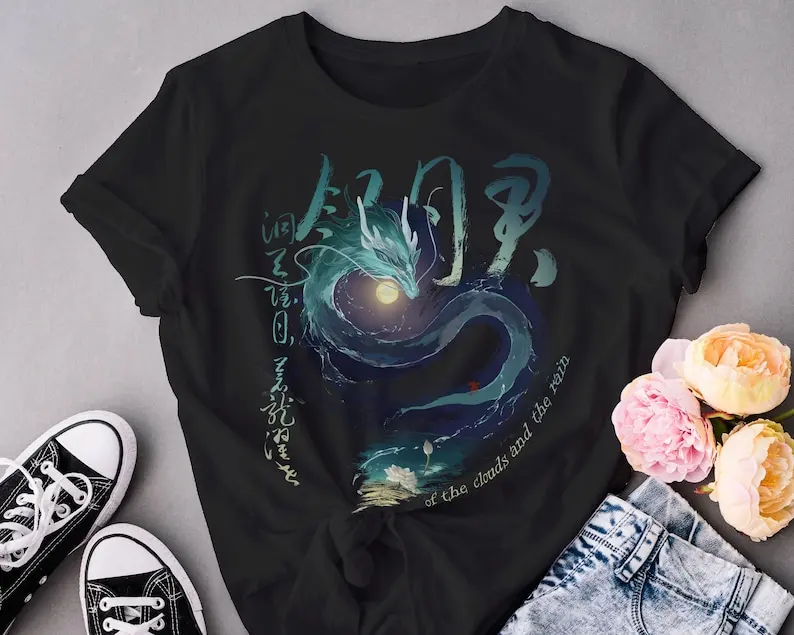 T-shirt unisexe avec graphisme de Star Rail Subtle, style softstyle, esthétique, anime Dan Heng Imbibitor Lunae Honkai