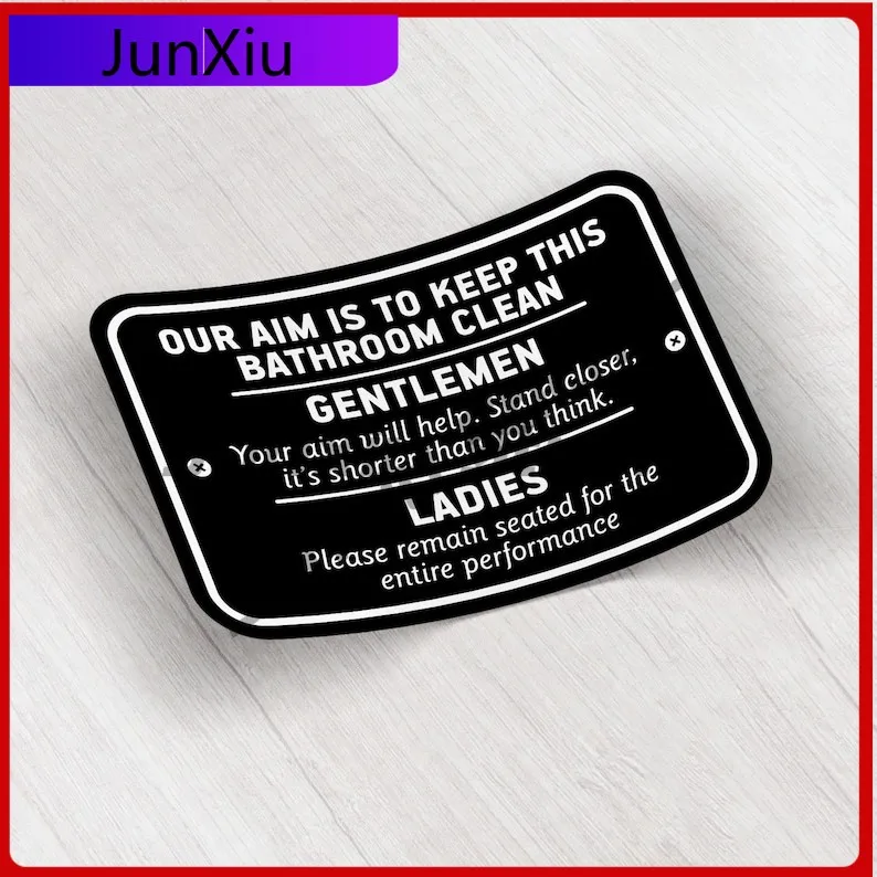 

Keep This Bathroom Clean Sign Vinyl Sticker Car Bumper Decal Car Front Windshield Decals Zx6r Suv Cover Waterproof W204 Stickers