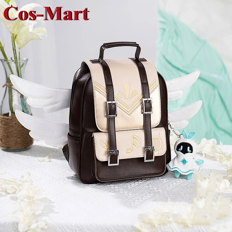 

Cos-Mart Game Genshin Impact Venti Backpack Cosplay Fashion Universal Wind Spirit Bag Activity Party Role Play Accessories