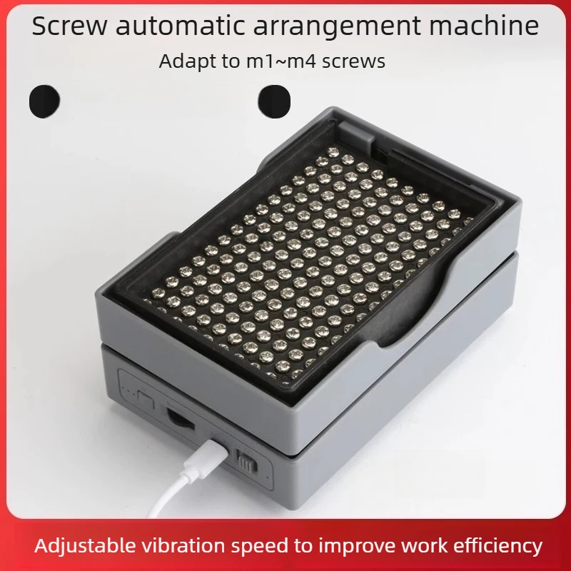 Fully Automatic Screw Supply Feeder, Semi-automatic Arranging Machine, Automatic Screw Disc Output 1234
