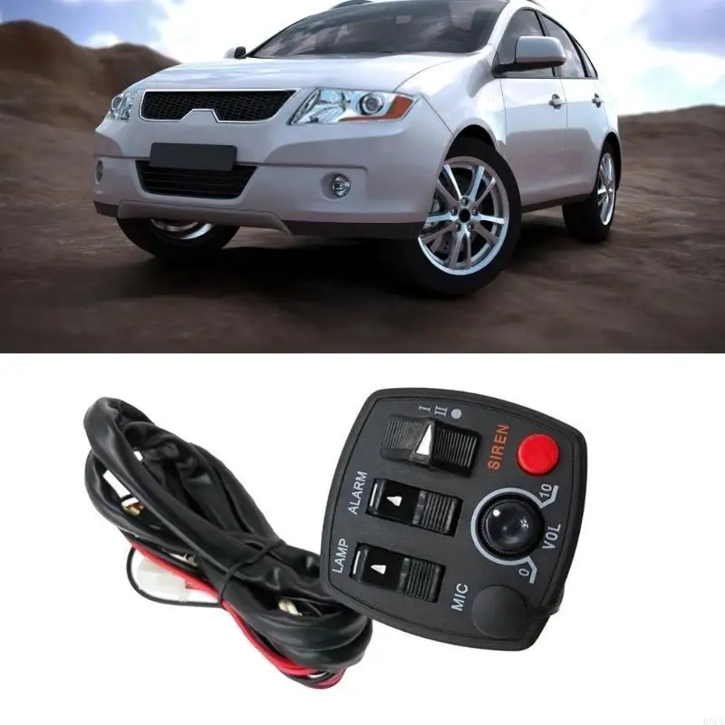 Waterproof Ergonomic Motorcycle Switch Handle Controller for Efficient Light & Sound Management Enhanced Safety Features
