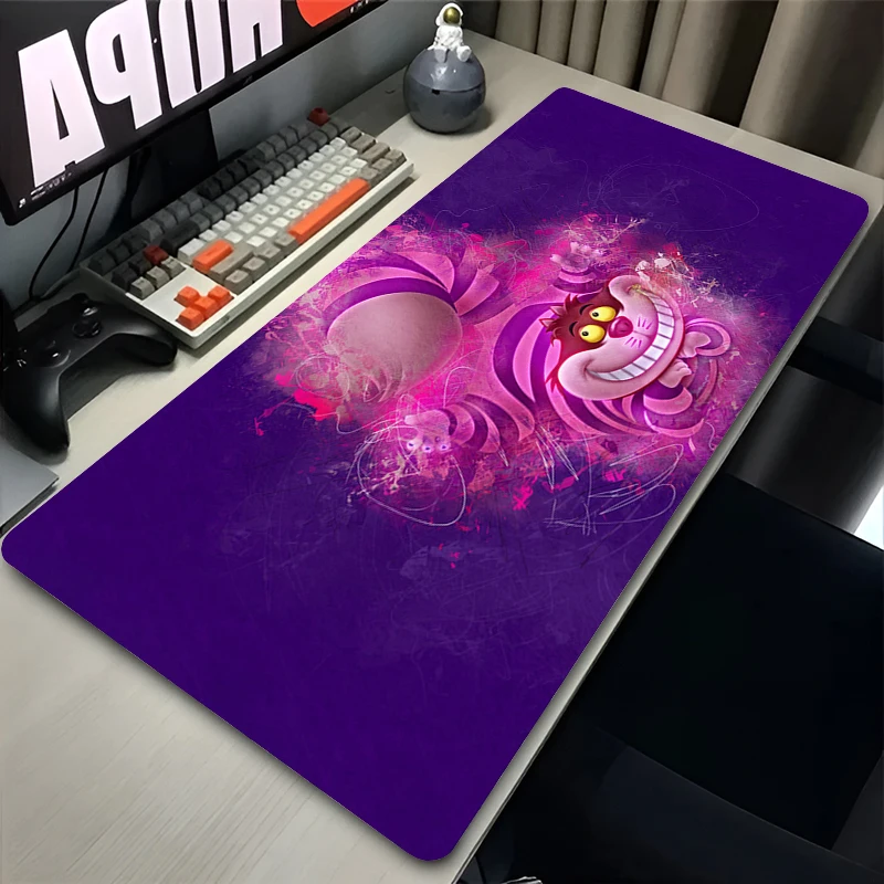 Marvel Cheshire Cat Alice In Wonderland Mouse Pad Gaming Mousepad Laptop Office Desk Accessories Computer Gaming Keyboard Mat