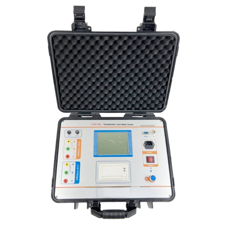 

High accuracy Transformer TTR Turn Ratio Tester